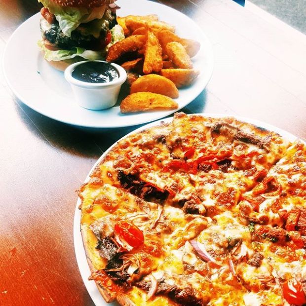 Kangaroo and Emu Pizza